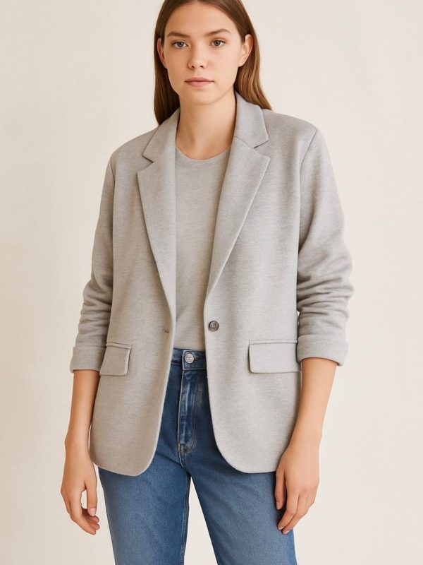 Thin Wool Blazer
